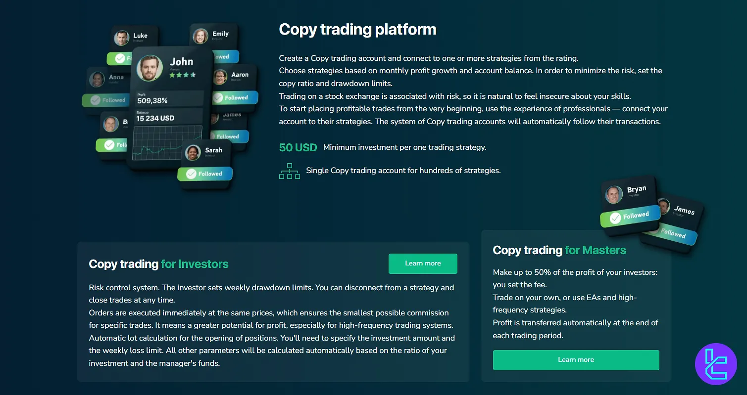 Grand Capital copy trading