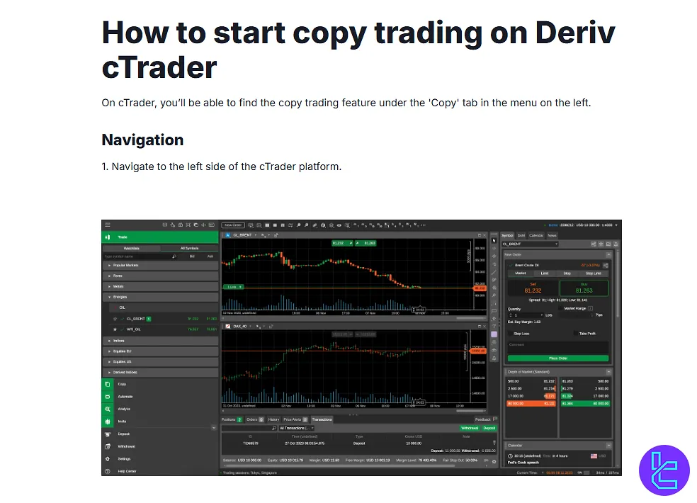 Deriv copy trading