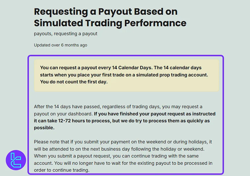 SeacrestFunded payout