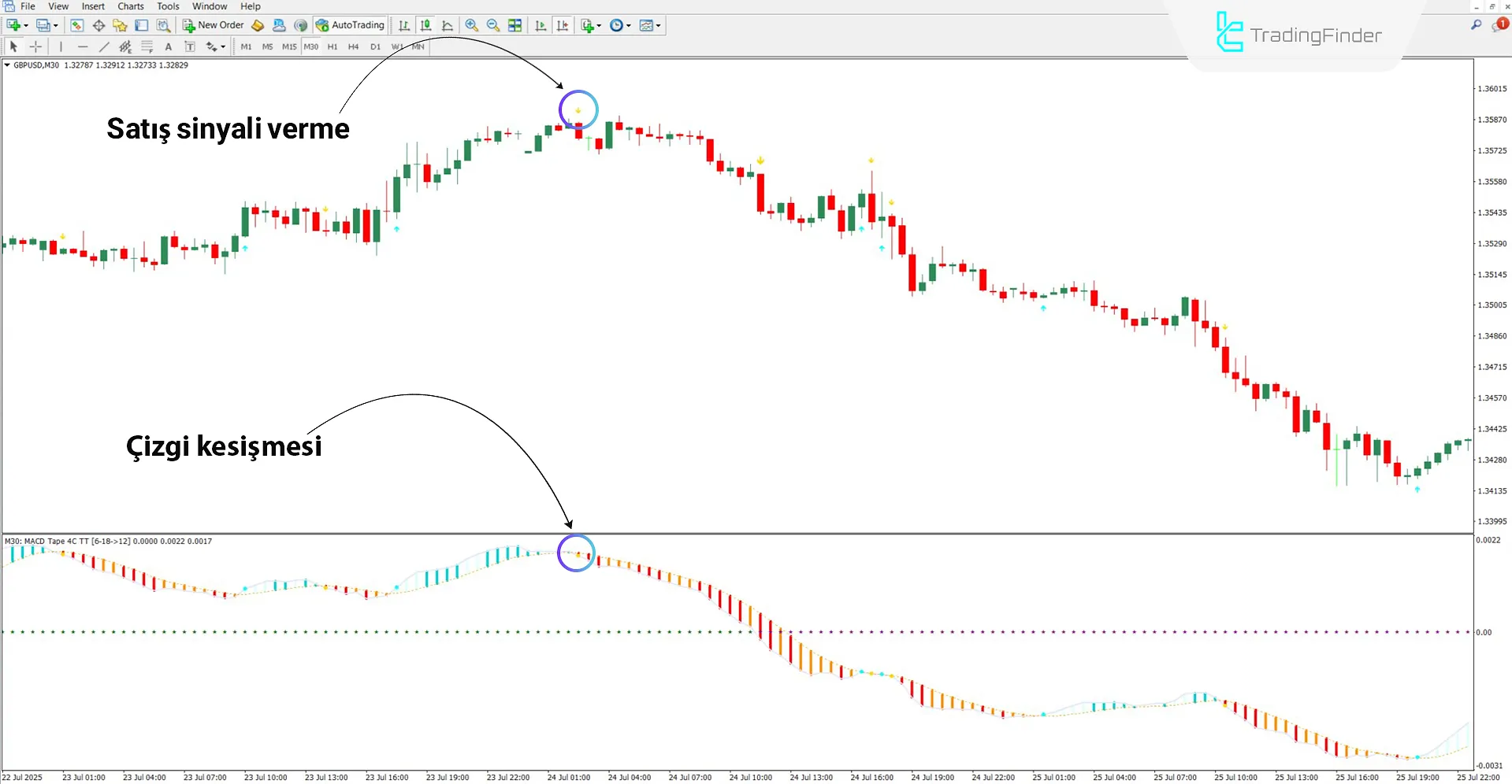 MACD Tape Osilatörü MT4 için İndirme – Ücretsiz – [TradingFinder] 2