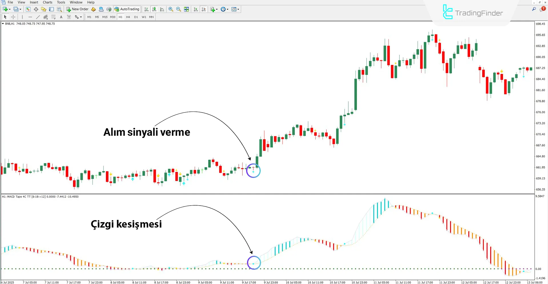 MACD Tape Osilatörü MT4 için İndirme – Ücretsiz – [TradingFinder] 1