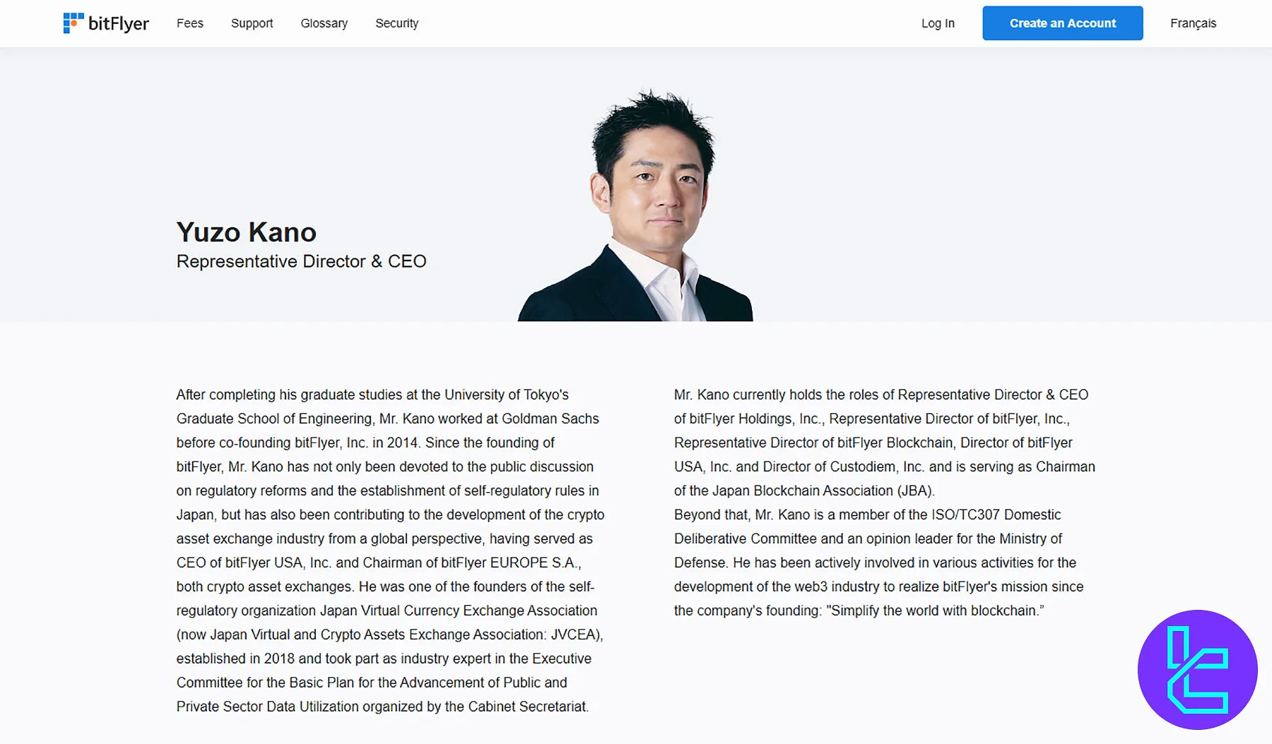 BitFlyer CEO