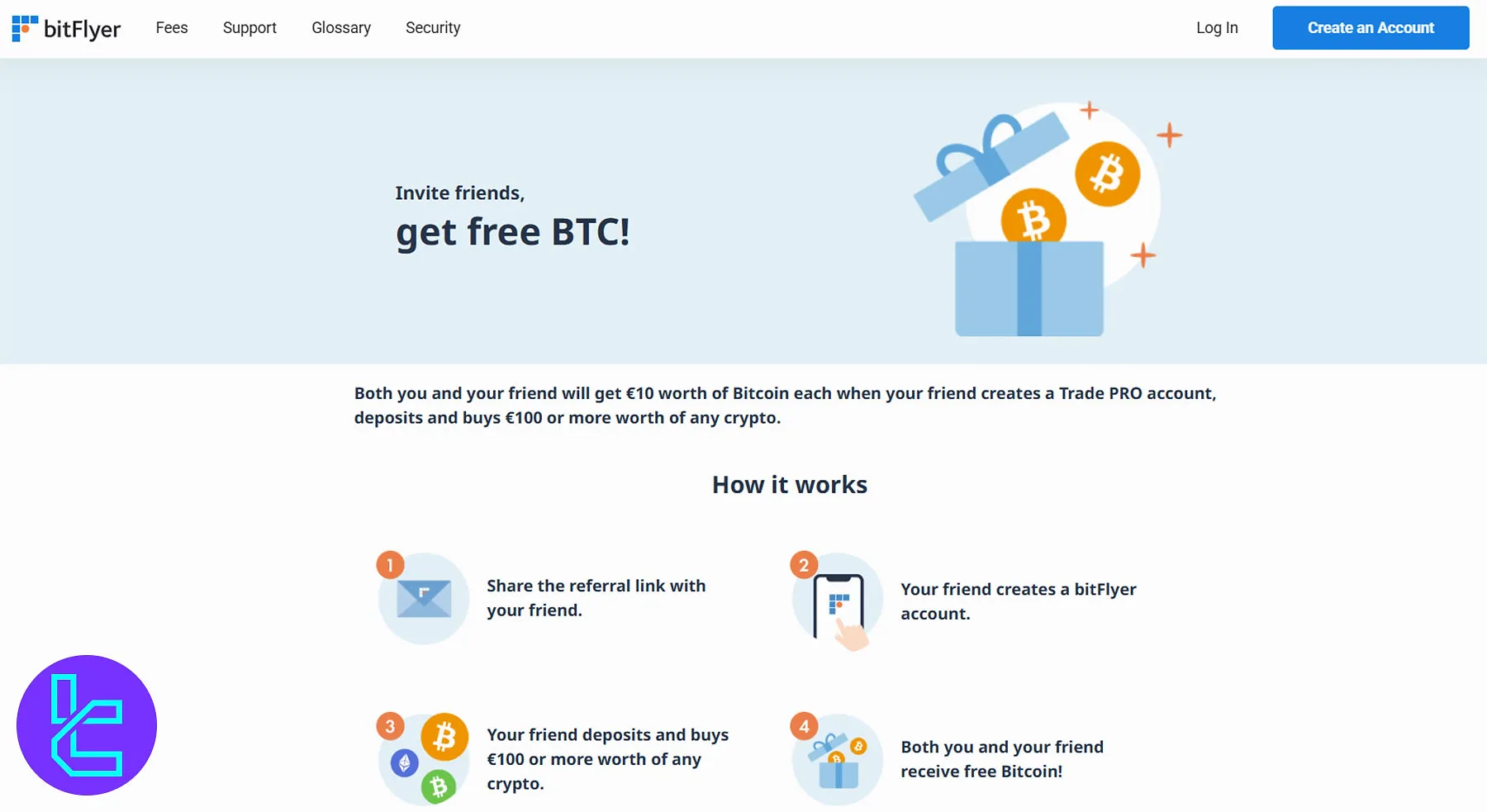 BitFlyer Referral Program