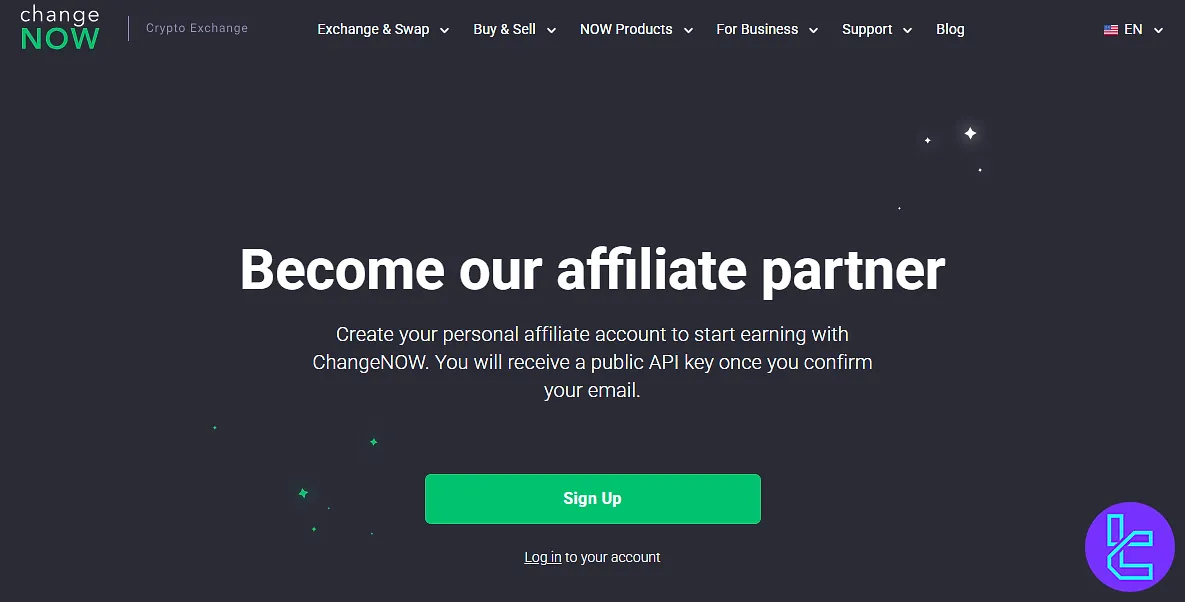 ChangeNow affiliate program