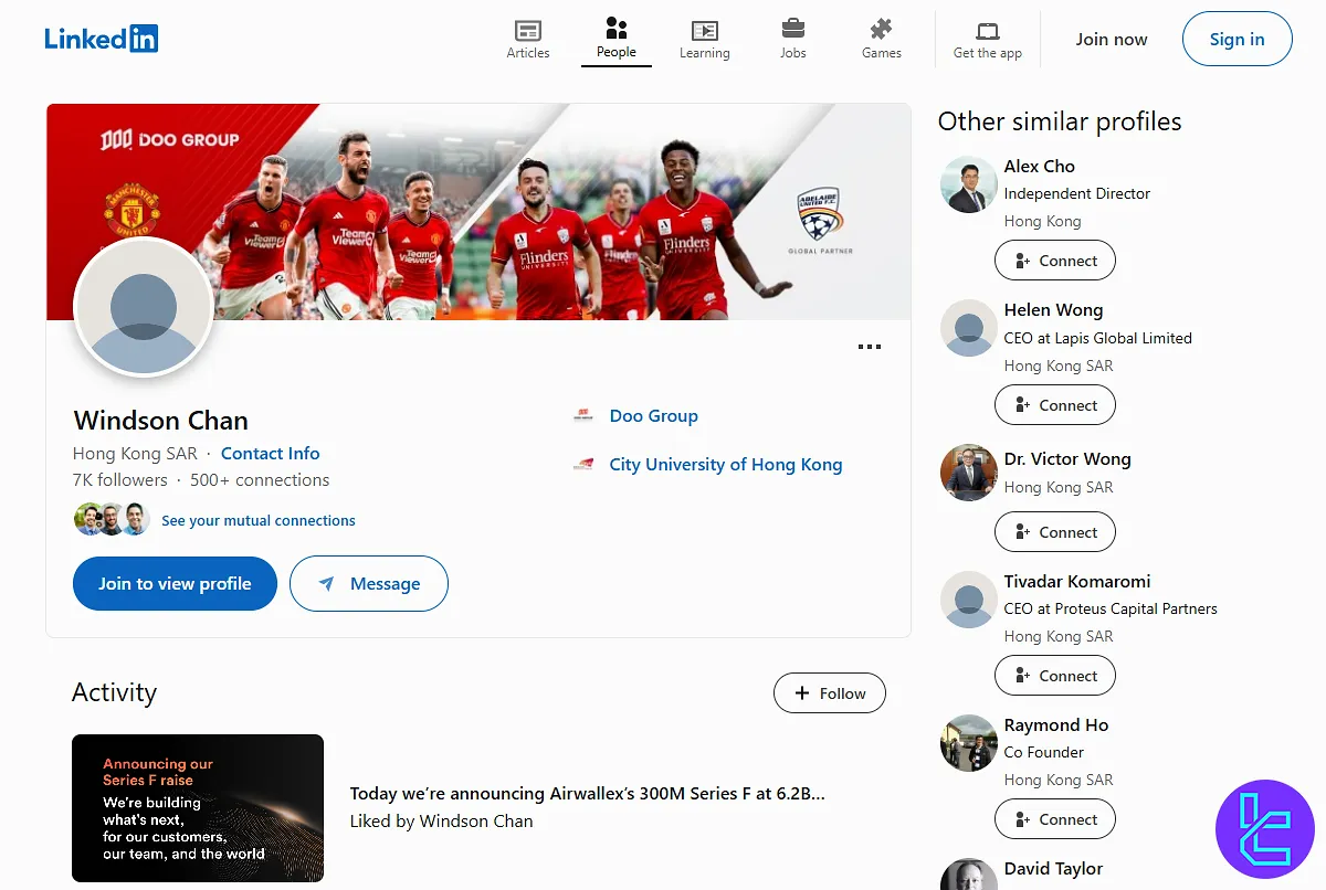 Doo Prime CEO LinkedIn