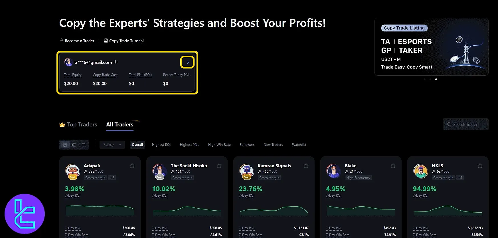 MEXC Copy Trading Stats Tracking