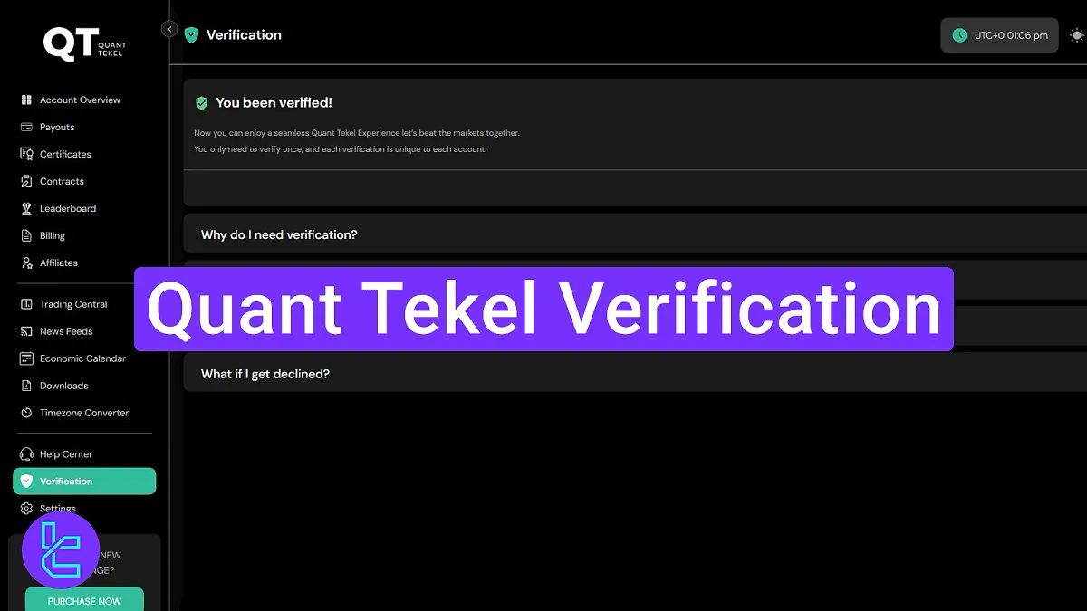 Quant Tekel Verification 2025 [3-Step Procedure with POI Document Upload]