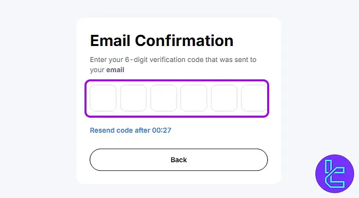 PointPay email confirmation
