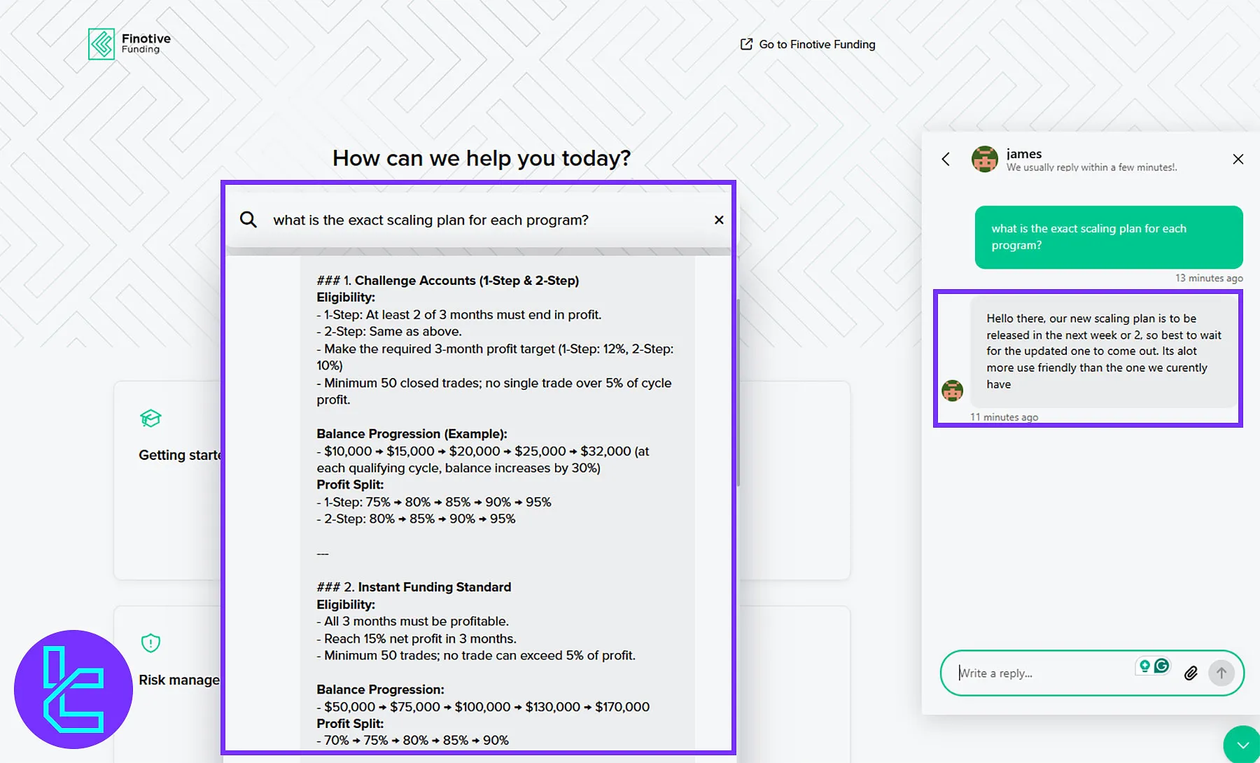 Finotive Funding Scaling Plan