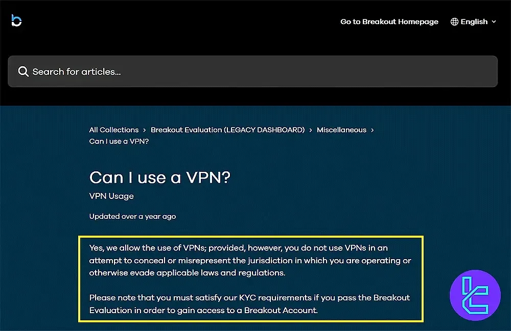 Breakout VPN Kuralı