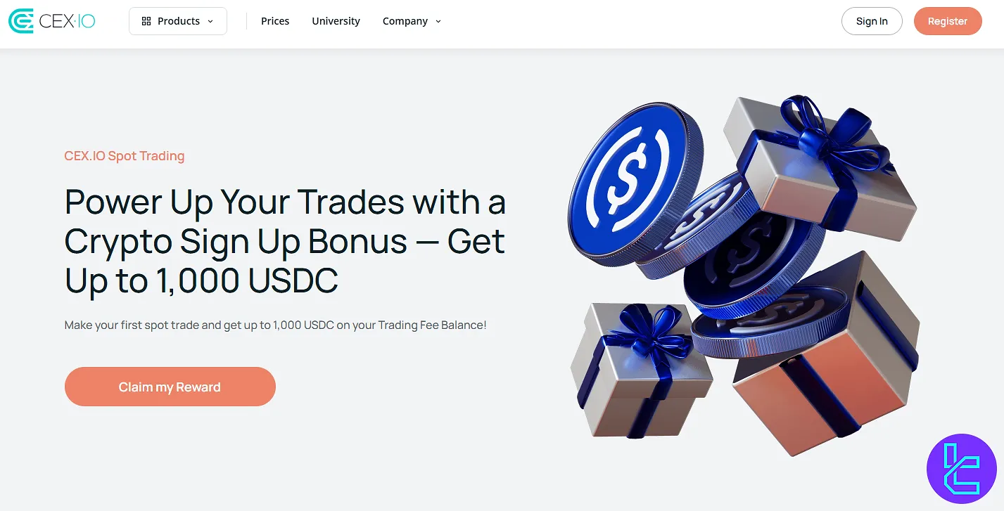 CEX.IO Spot Trading Bonus