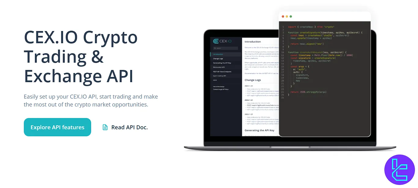 CEX.IO API access