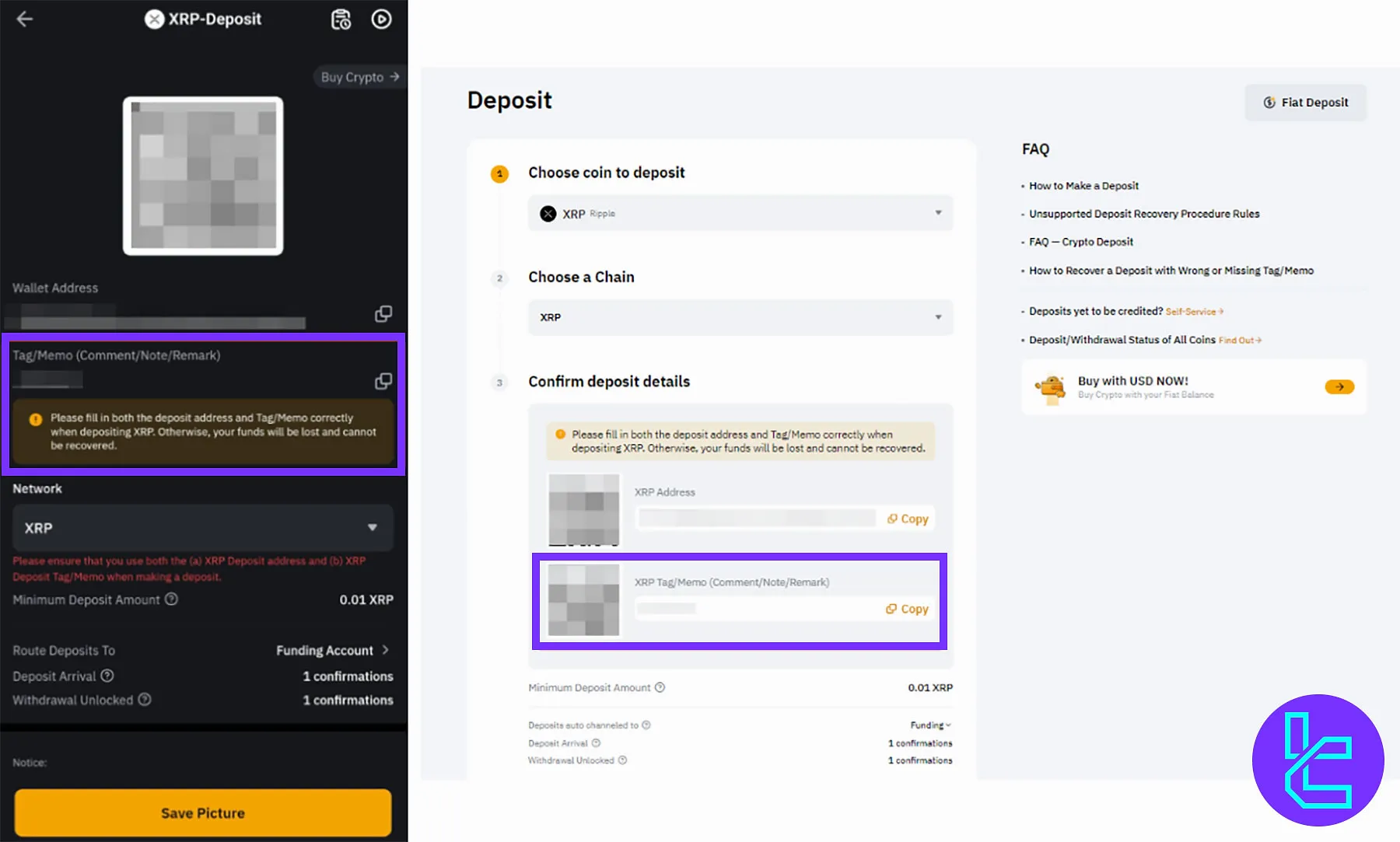 Bybit Crypto Deposit