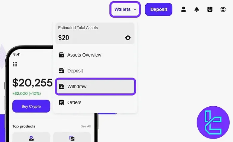 CoinW start withdraw