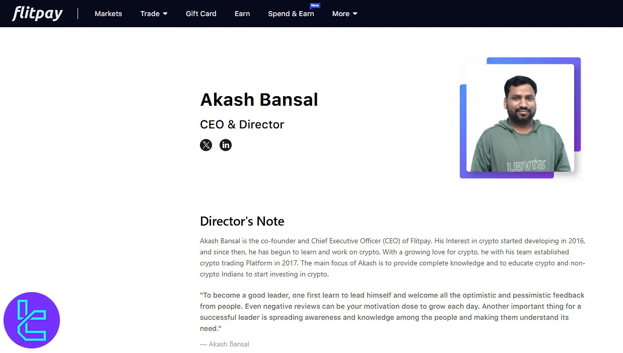 Flitpay CEO