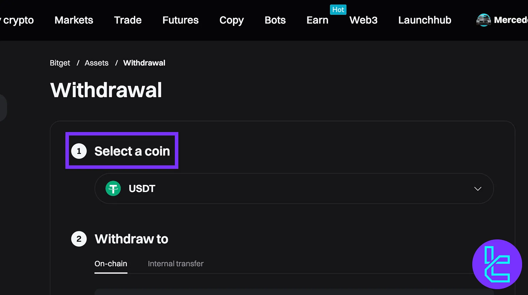 Bitget Crypto Withdrawal