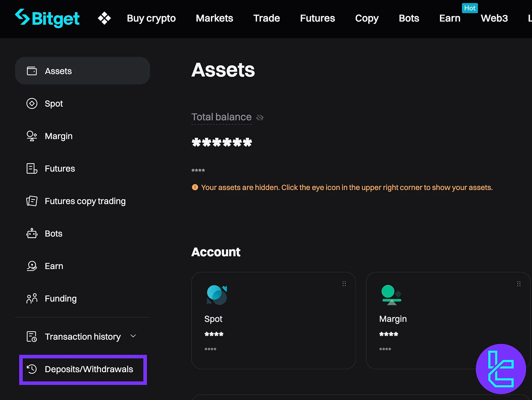 Bitget Transaction History
