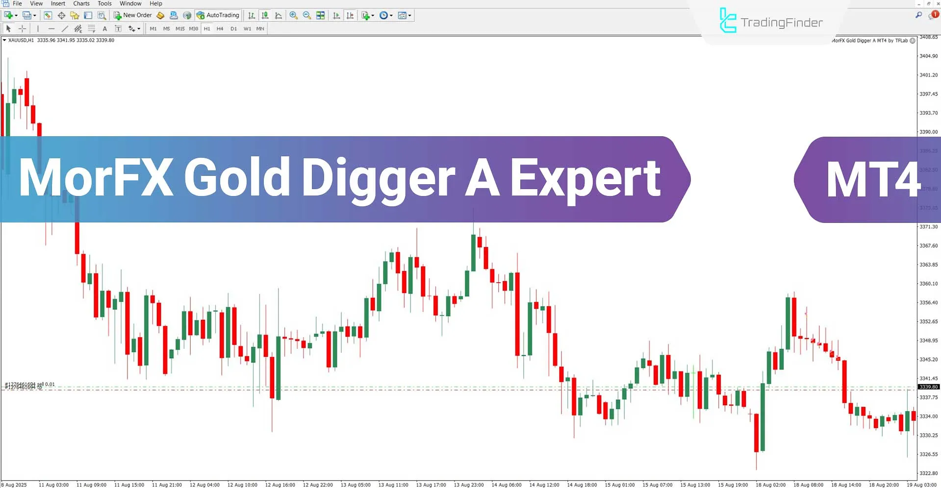MorFX Gold Digger A Trading Robot MT4 Download – Free – [TradingFinder]