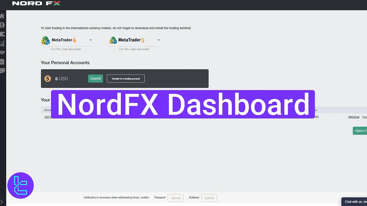 NordFX Dashboard 2025 [Accounts, Transactions, Copytrading, and More]