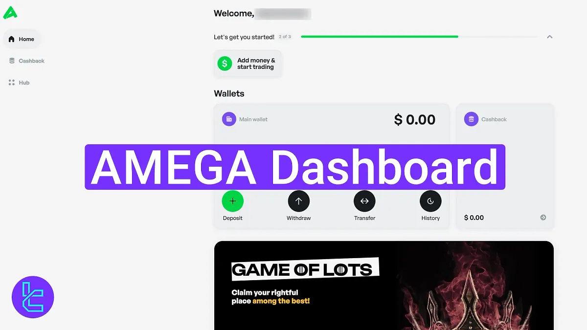 Amega Dashboard 2025 [Accounts, Profile, Funding, Theme, and More]