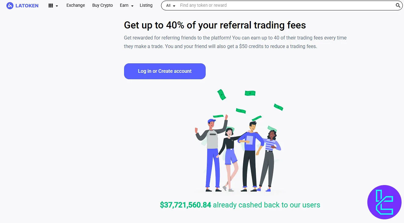 LATOKEN referral bonus