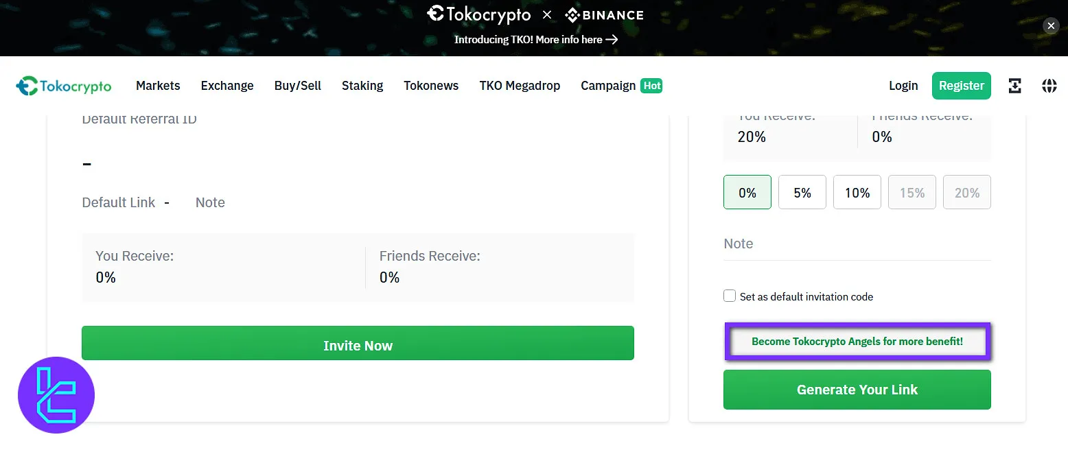 Tokocrypto angels program