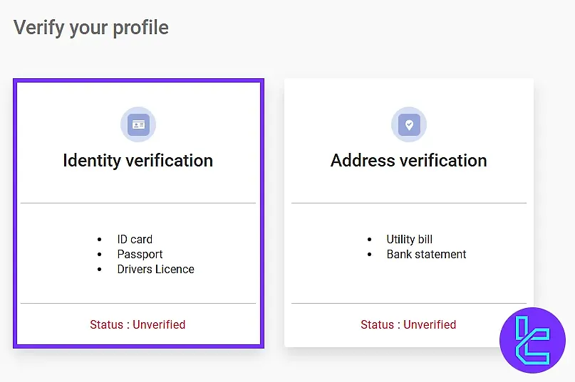 FXCess identity proof