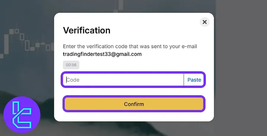 WhiteBIT verification code