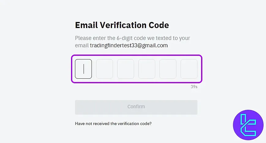 KCEX email confirmation
