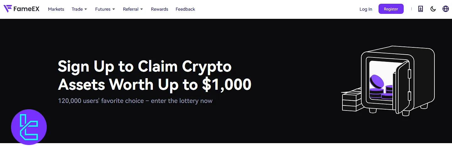 FameEX sign-up bonus