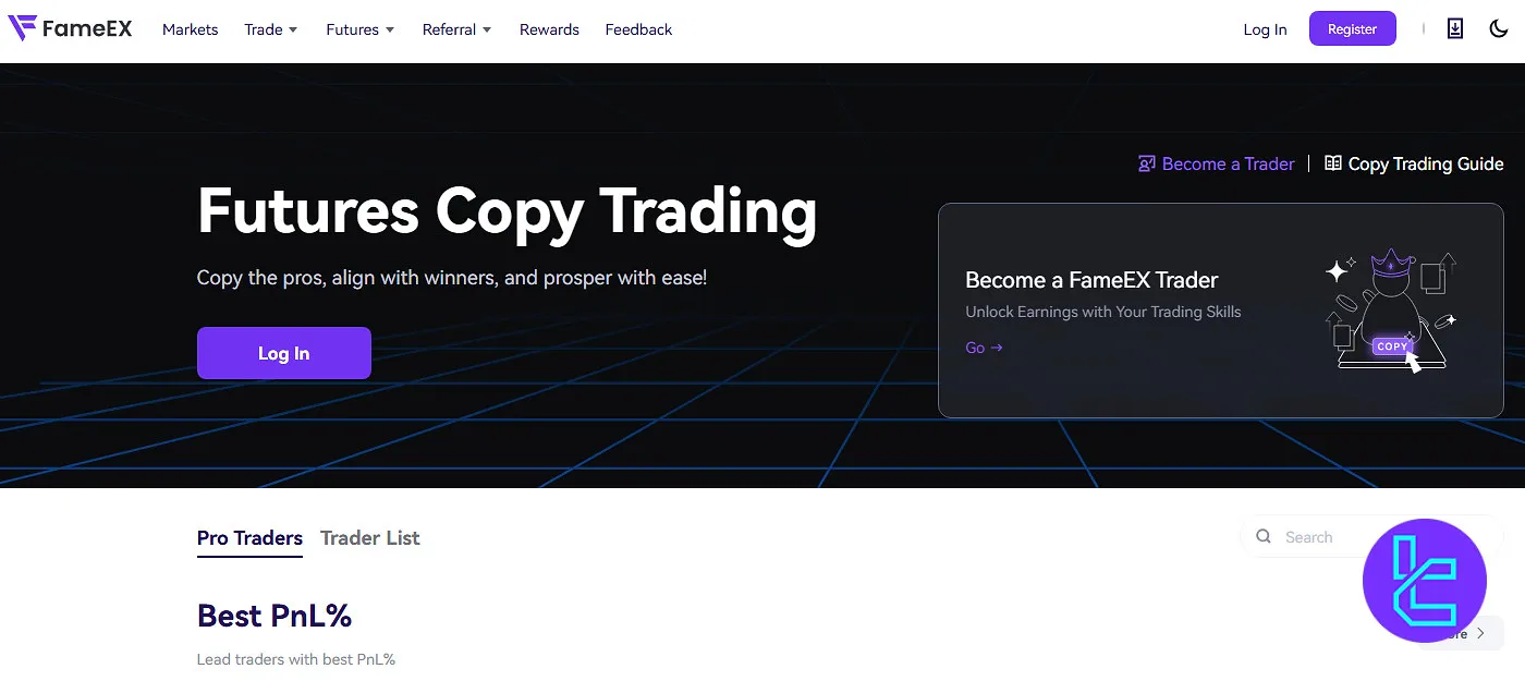 FameEX copy trading