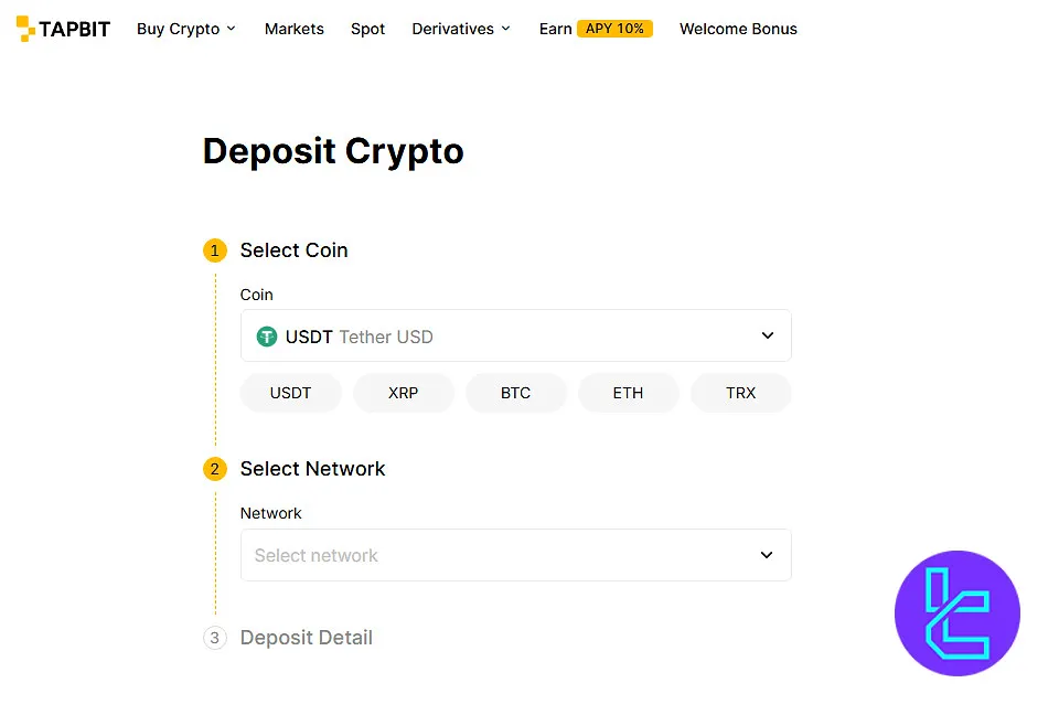 Tapbit payment methods