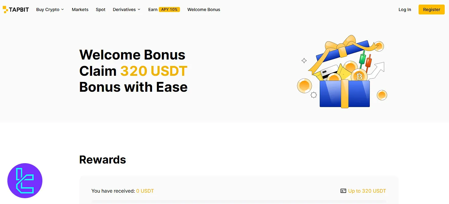 Tapbit welcome bonus