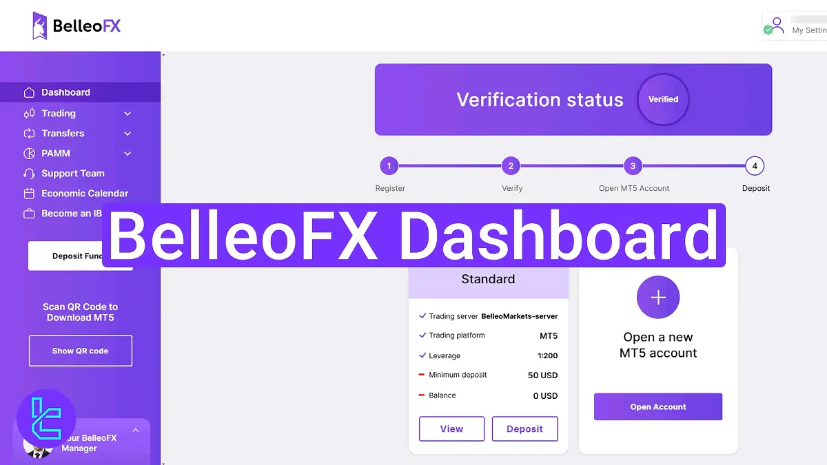 BelleoFX Dashboard 2025 [Settings, Accounts, Transfers, and More]