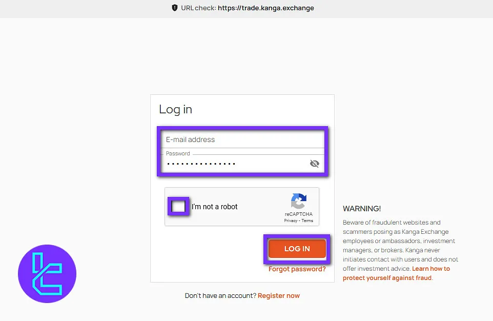 Kanga log in