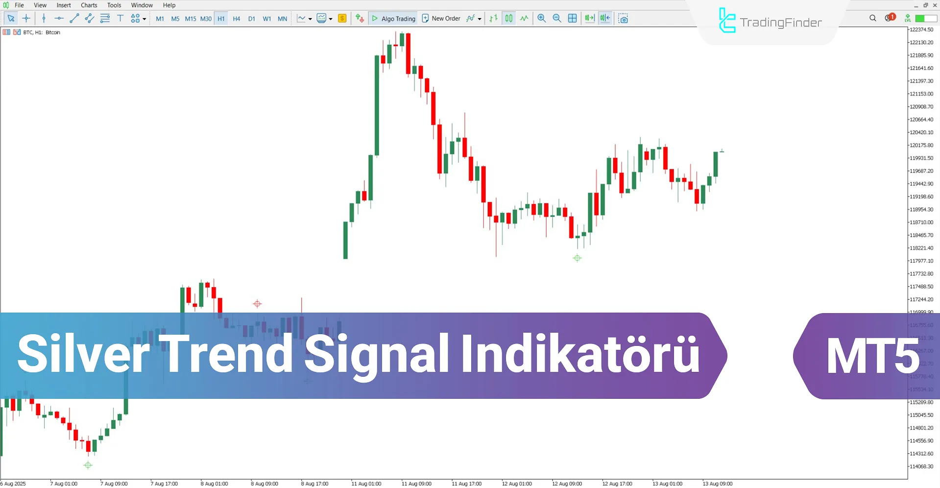 Silver Trend Signal Göstergesi MT5 için İndir – Ücretsiz – [TradingFinder]