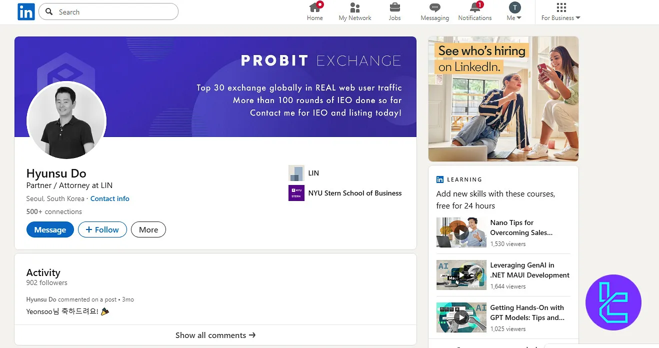 Probit CEO LinkedIn