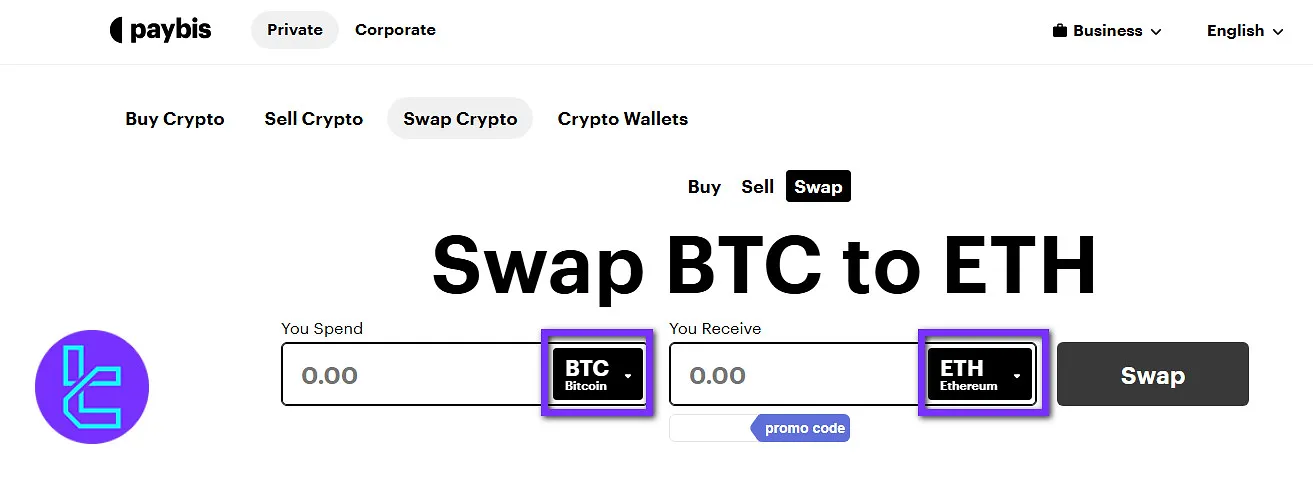 Paybis swap coins