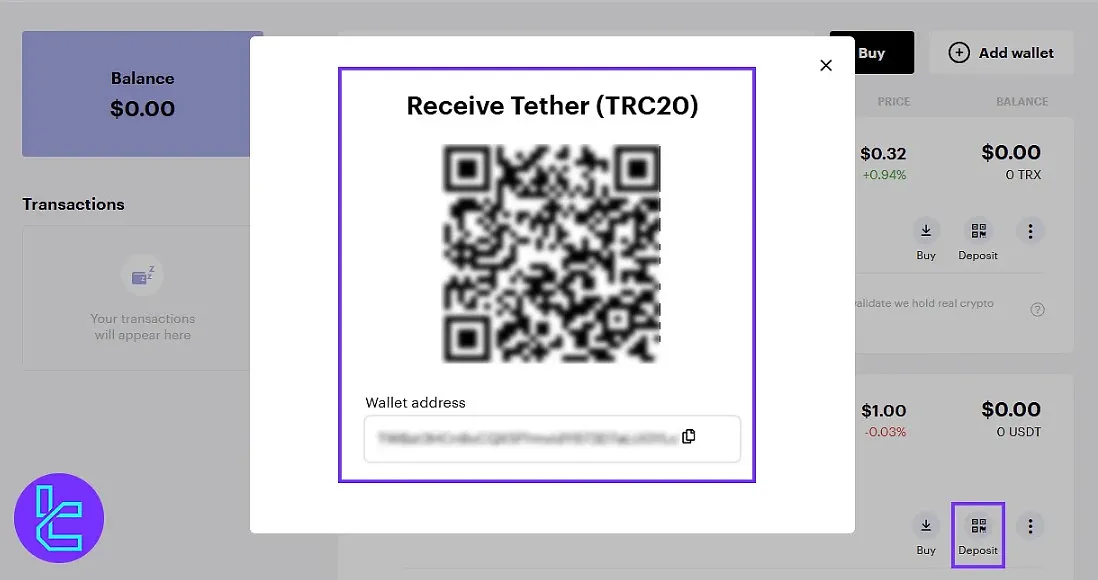 Paybis deposit address