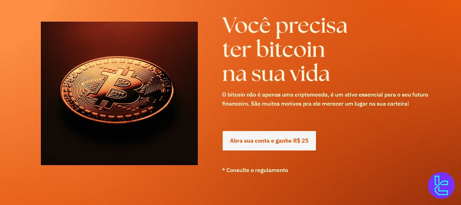 Mercado Bitcoin sign up bonus