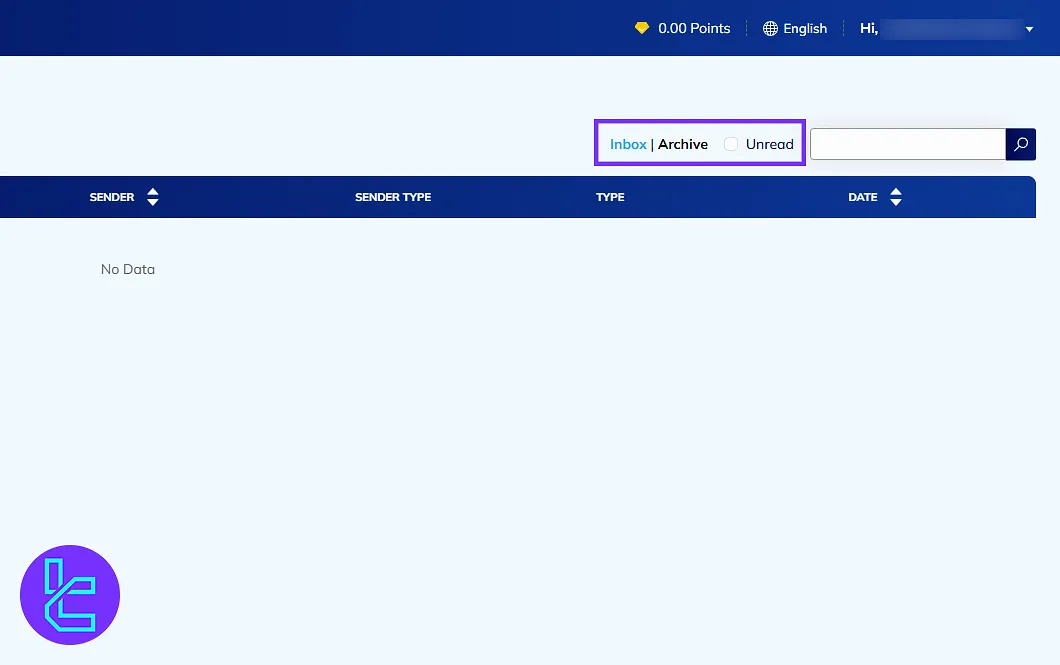 TMGM member area Message Center