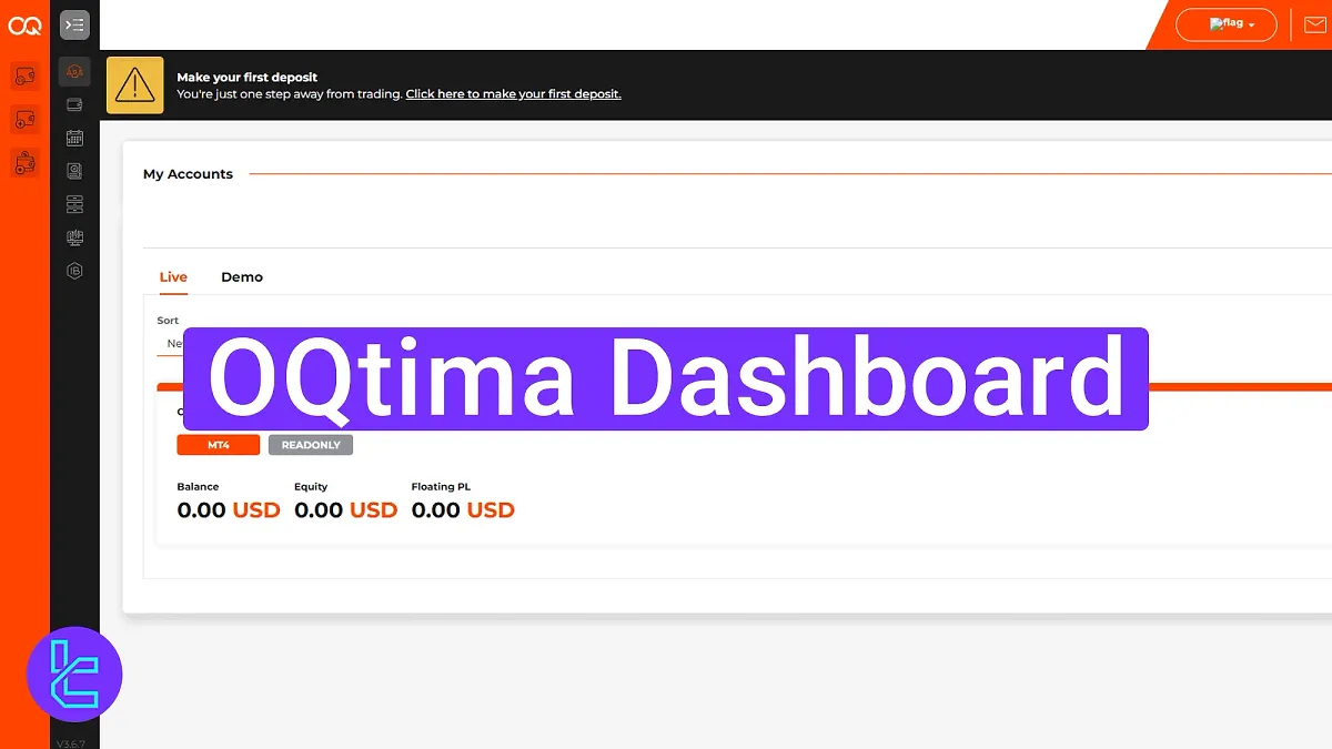 OQtima Dashboard 2025 [Accounts, Profile, Funding, and etc.]