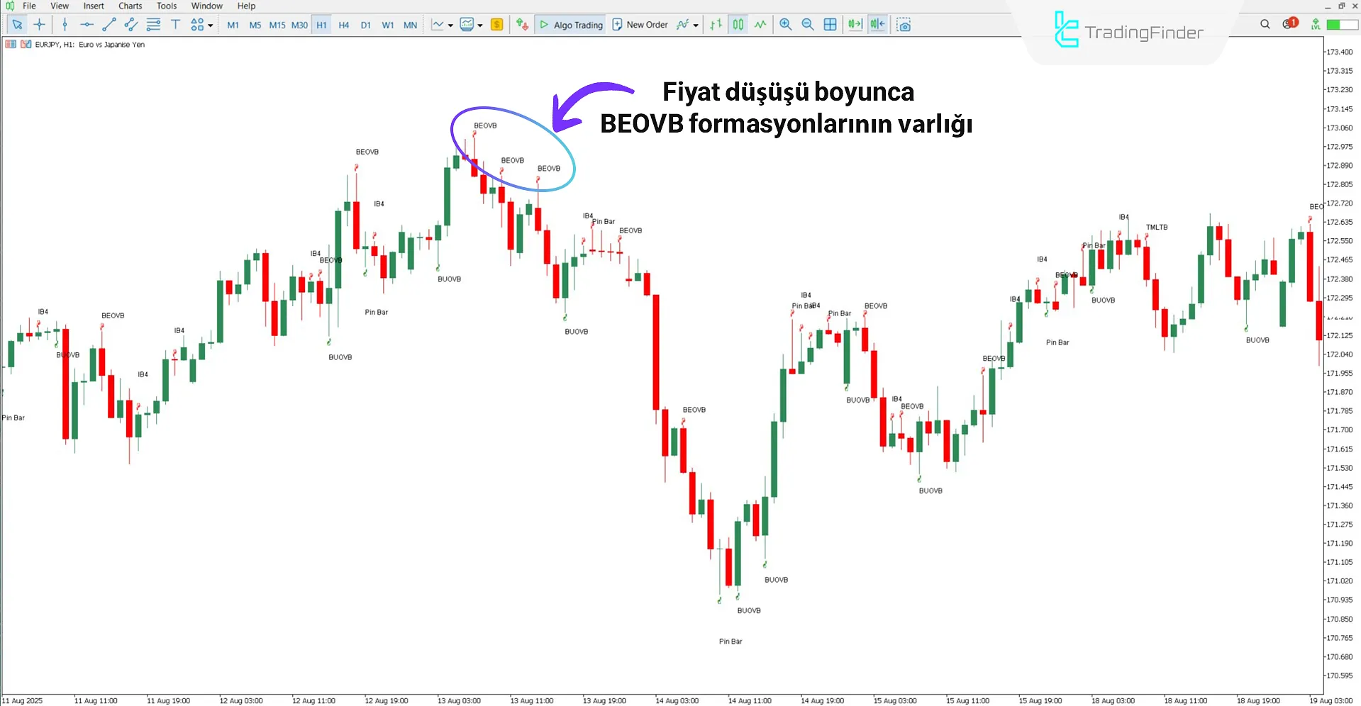 James16 Patterns Göstergesi MT5 için İndir – Ücretsiz – [TradingFinder] 2