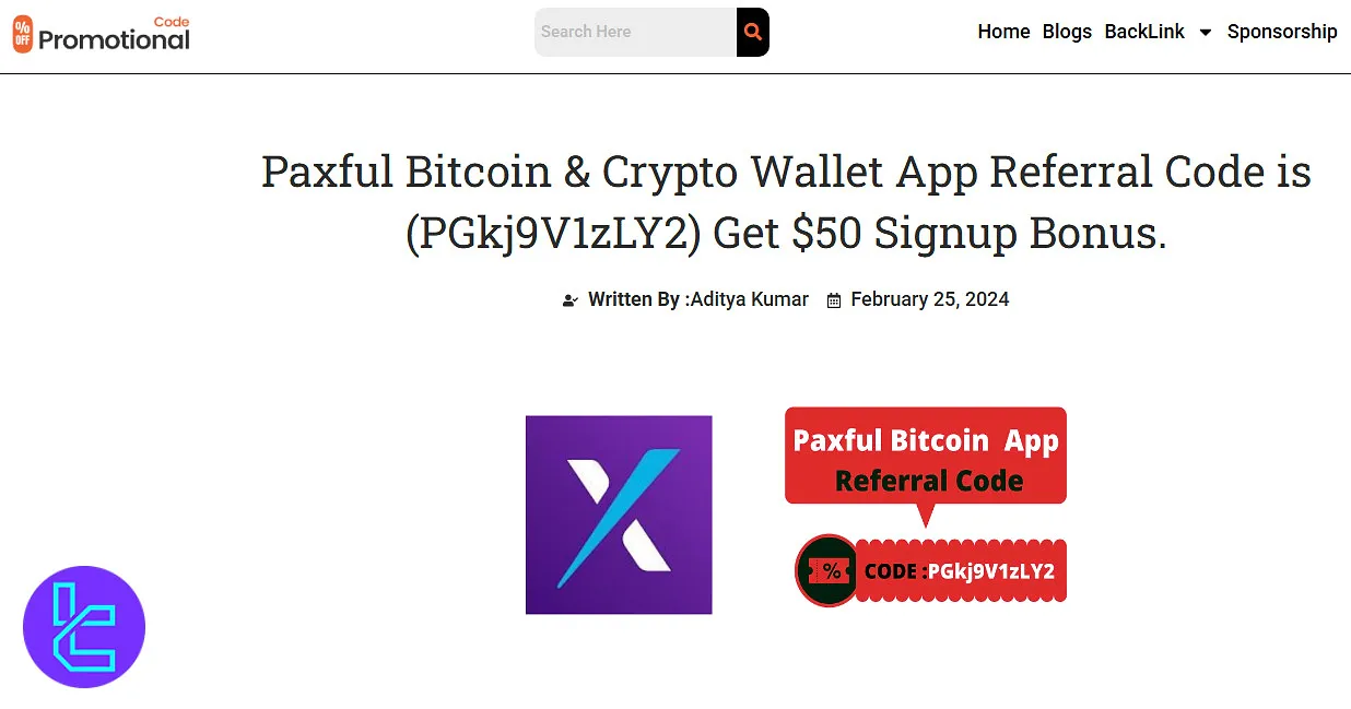 Paxful unofficial bonus
