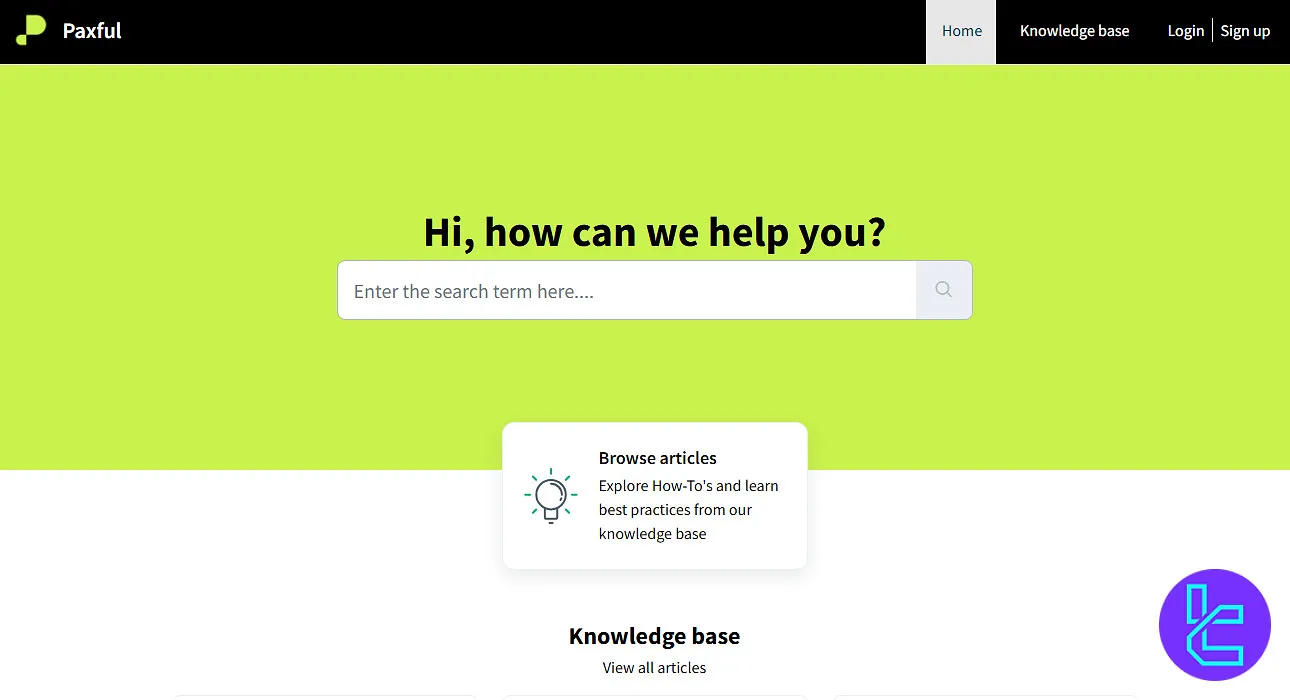 Paxful help center