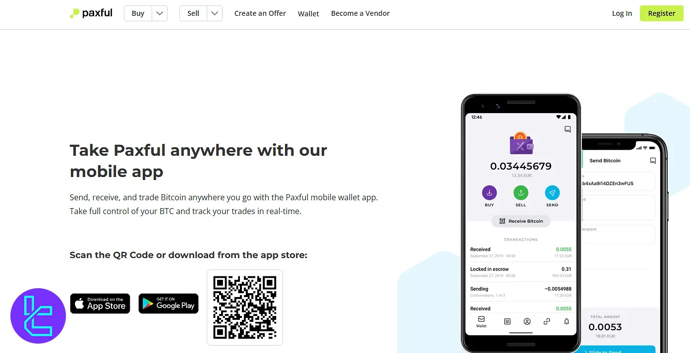 Paxful mobile app