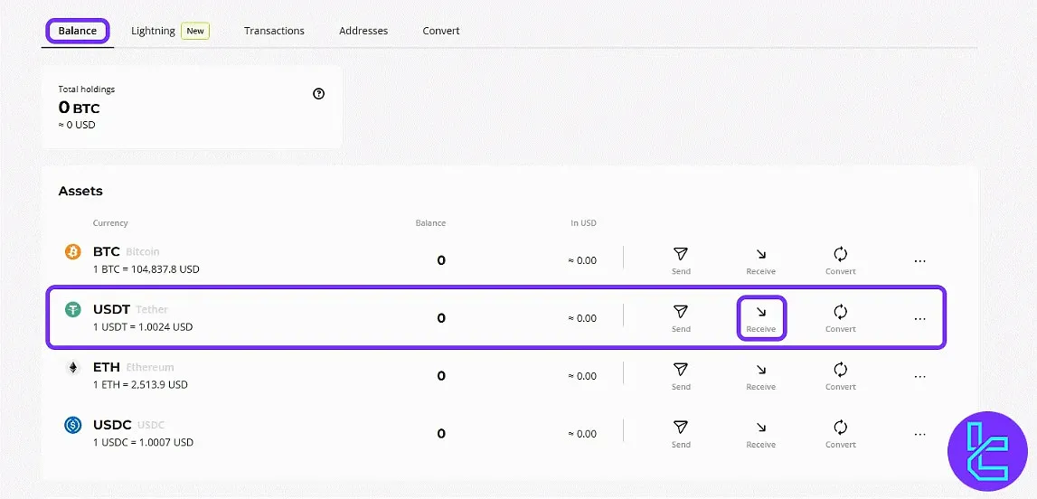 Paxful USDT funding