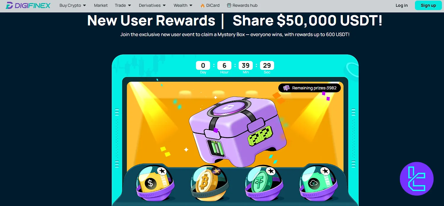DigiFinex new user rewards