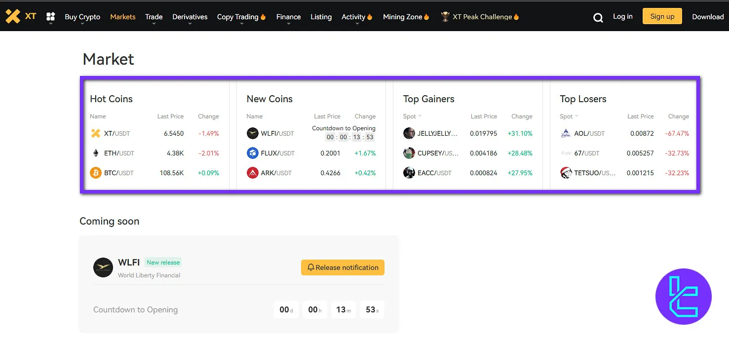 XT coins