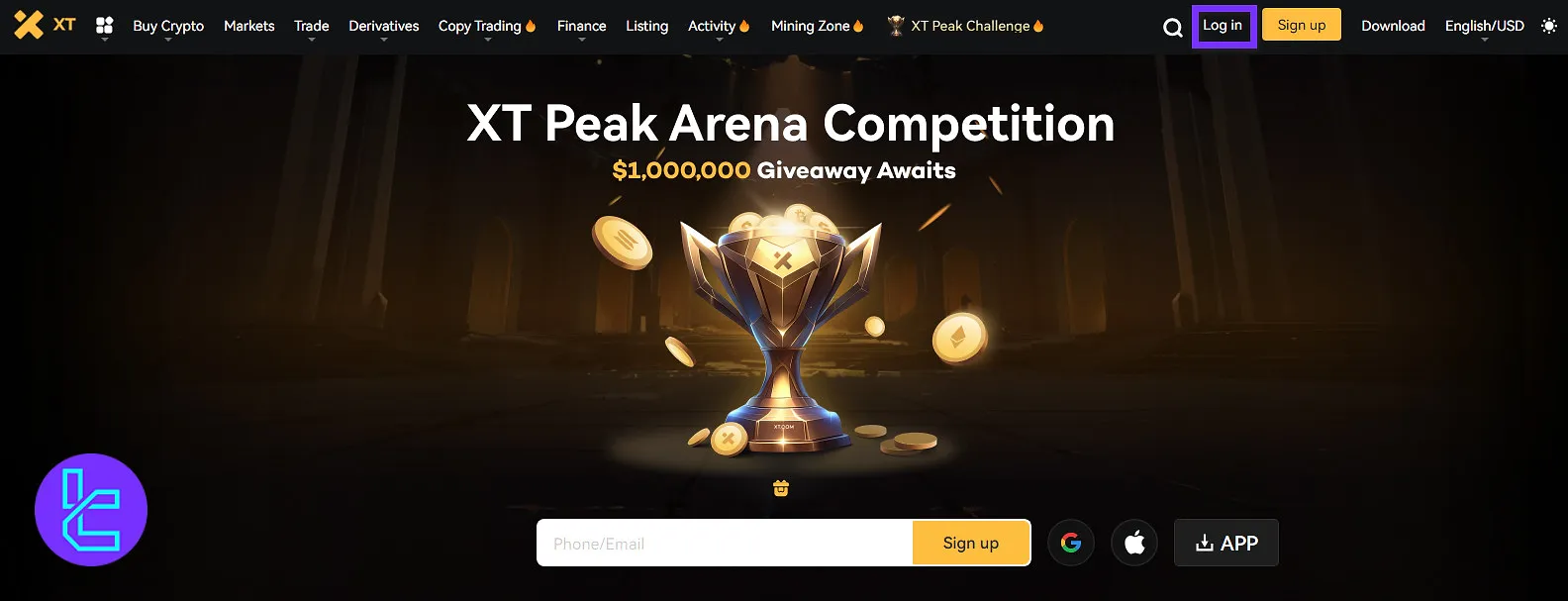 XT log in